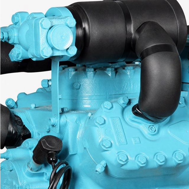 Máy nén lạnh hai tầng nhiệt độ thấp 30HP YBF6F-30.2DS