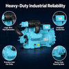 Máy nén lạnh hai tầng nhiệt độ thấp 30HP YBF6F-30.2DS